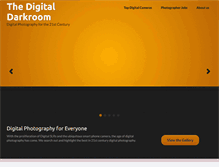 Tablet Screenshot of digitaldarkroom.com